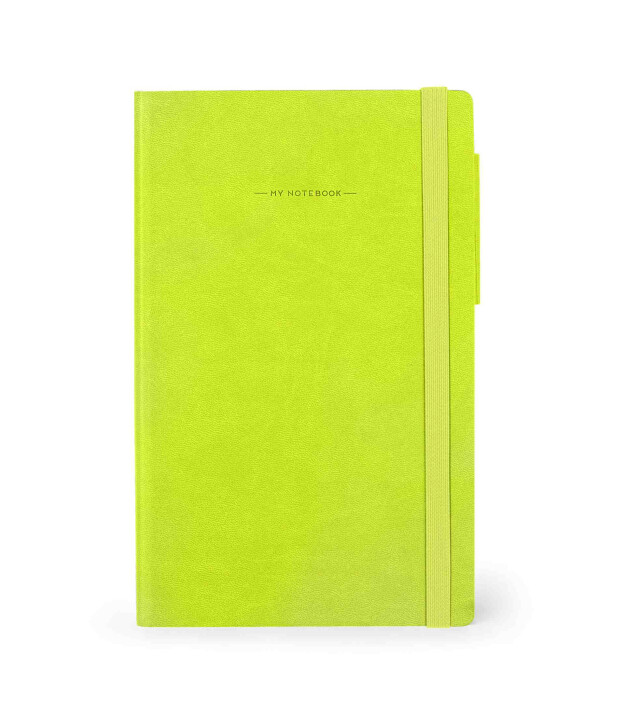 Legami &Ccedil;izgili Defter - B&uuml;y&uuml;k // Chartreuse