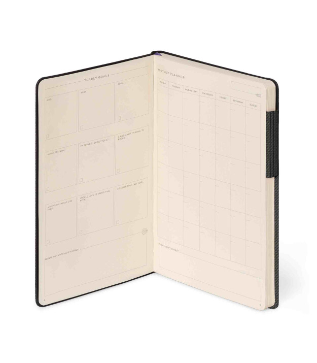 Legami &Ccedil;izgisiz Defter - B&uuml;y&uuml;k // Deep Graphite