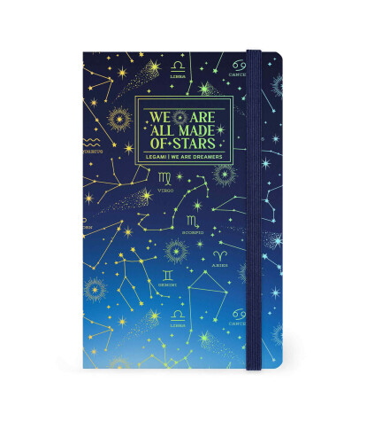 Legami Çizgili Fotograf Defteri - Orta // Yıldız