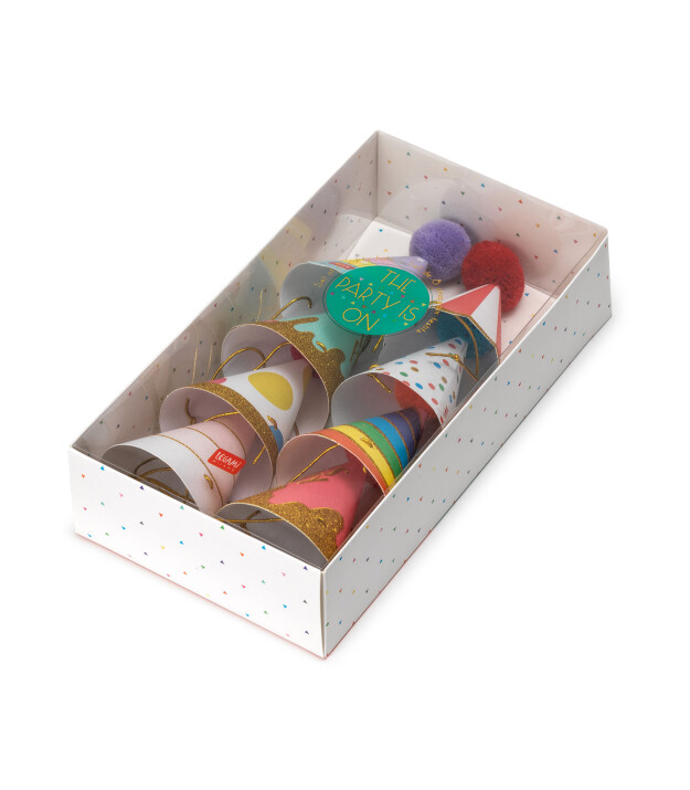 Legami Parti Şapkaları (8 Adet)