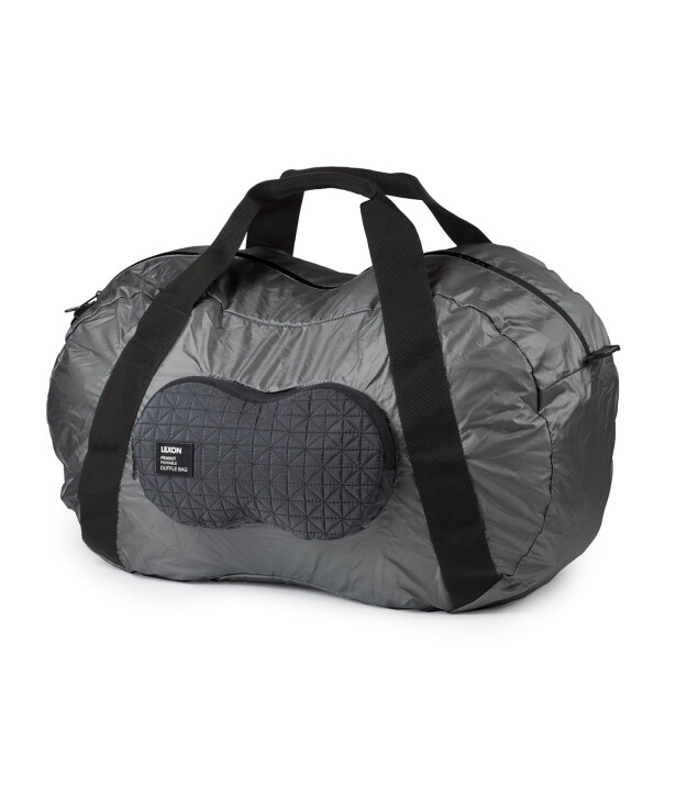 Lexon Peanut Katlanabilir Duffle Spor Çantası // Metallic Grey
