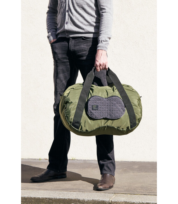 Lexon Peanut Katlanabilir Duffle Spor Çantası // Olive