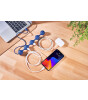 Lexon Peas Hub C USB Çoğaltıcı // Light Blue