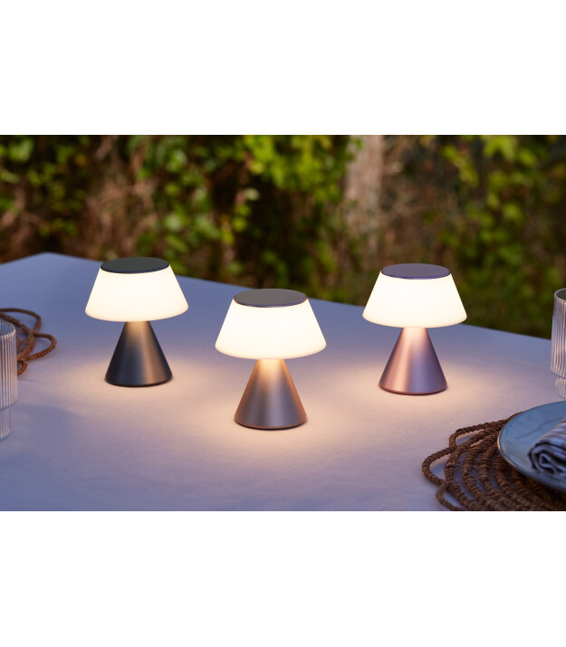 Lexon Luma M Led Lamba // Koyu Gri