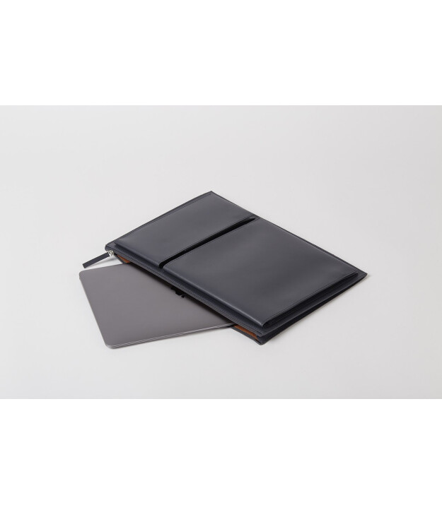 Lexon Flat Laptop Kılıfı (14 inch) // Dark Blue