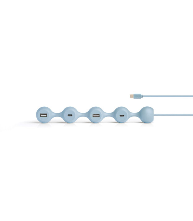 Lexon Peas Hub C USB Çoğaltıcı // Light Blue