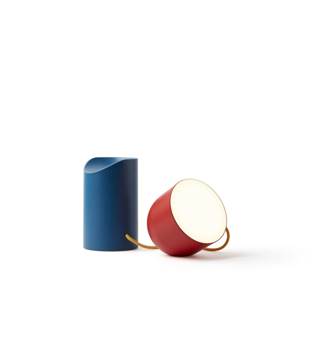 Lexon Orbe Led Aydınlatma // Blue & Red