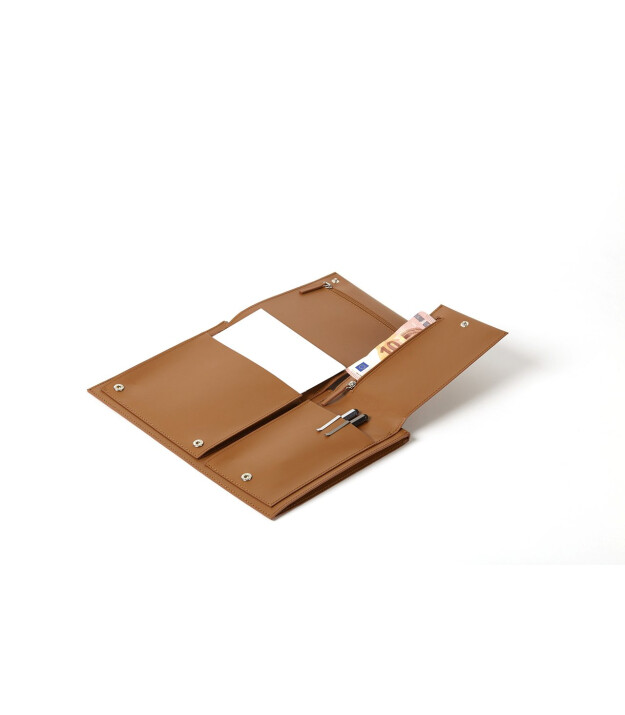 Lexon Flat Laptop Kılıfı (14 inch) // Brown