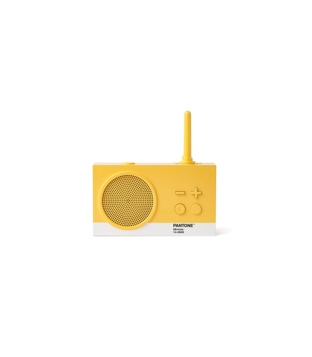 Lexon x Pantone Tykho 3 Bluetooth Hoparlör ve Radyo // Yellow