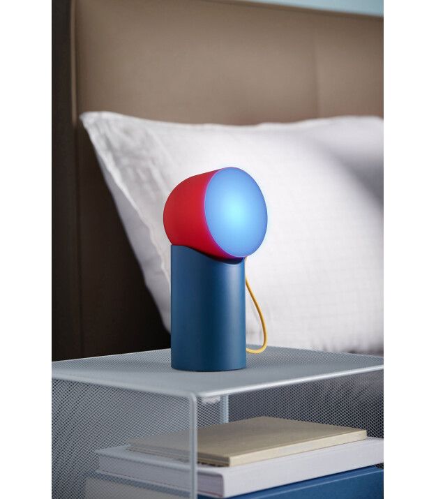 Lexon Orbe Led Aydınlatma // Blue & Red