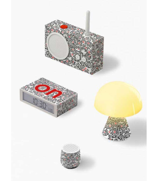 Lexon Flip Plus Alarm Saat x Keith Haring // Love