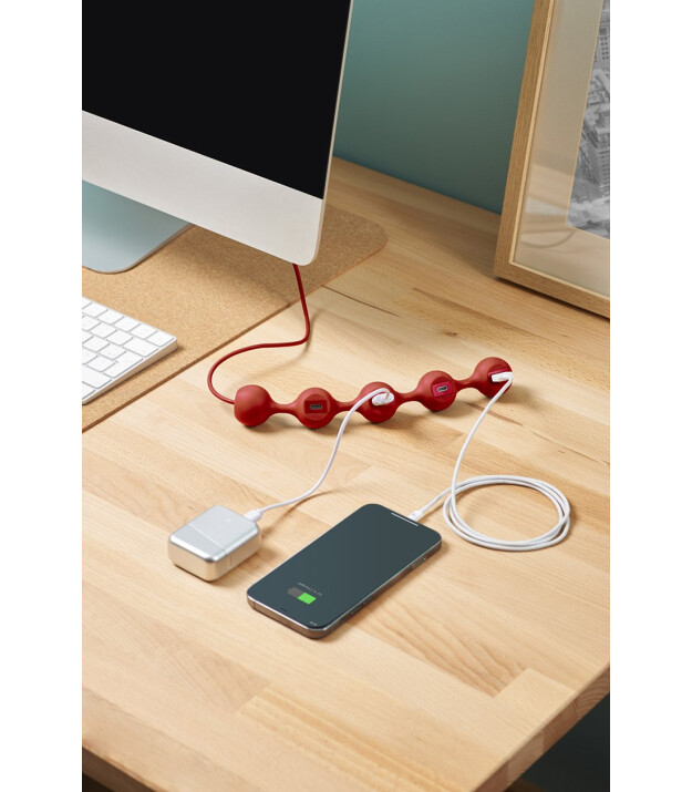 Lexon Peas Hub C USB Çoğaltıcı // Pink