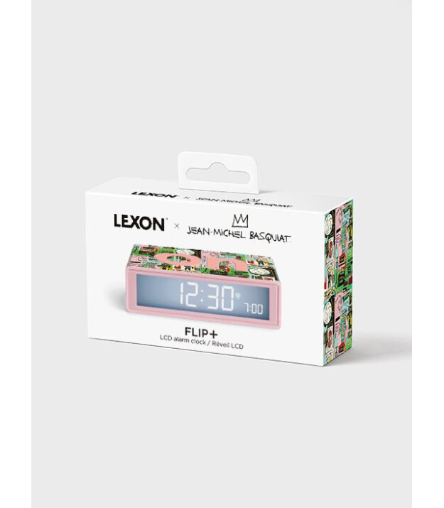 Lexon Flip Plus Alarm Saat x Jean Michel Basquiat // İtalian