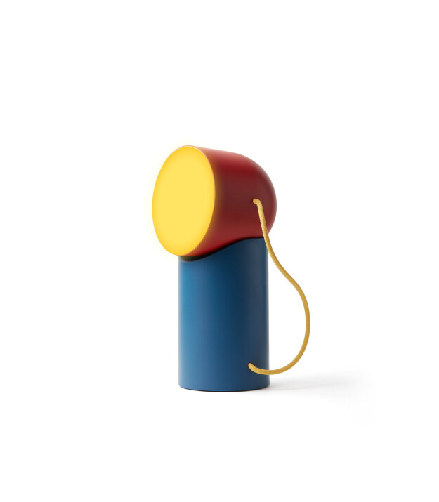 Lexon Orbe Led Aydınlatma // Blue & Red