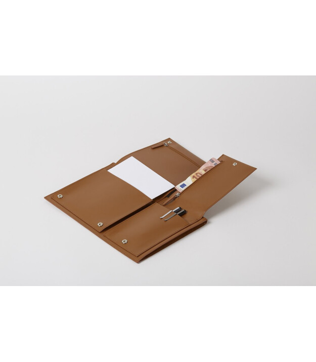 Lexon Flat Laptop Kılıfı (14 inch) // Brown