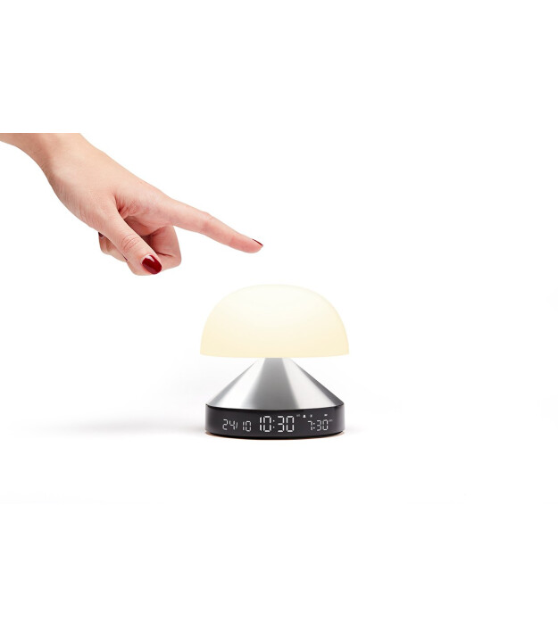 Lexon Mina Sunrise Alarm Saatli G&uuml;n Işığı Simulat&ouml;r&uuml; & Aydınlatma // Al&uuml;minyum