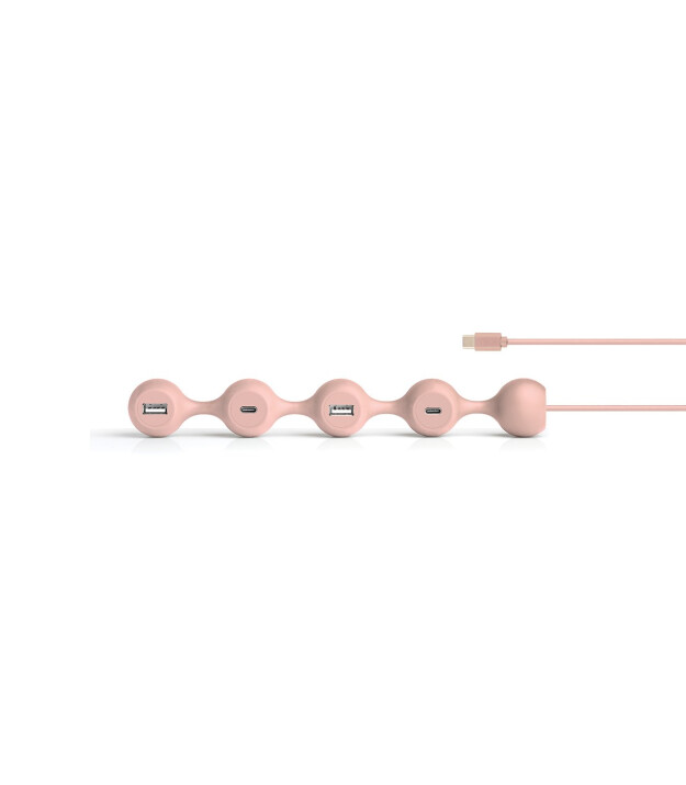 Lexon Peas Hub C USB Çoğaltıcı // Pink