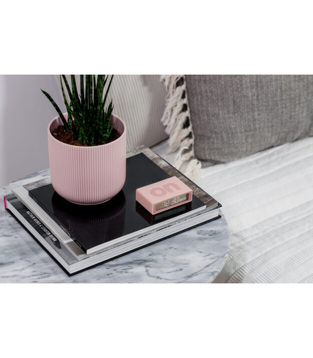 Lexon Flip Plus Alarm Saat // Pink