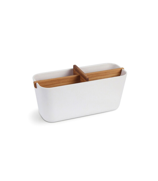 Lexon Zen Large Cup Organizer // Bamboo - White