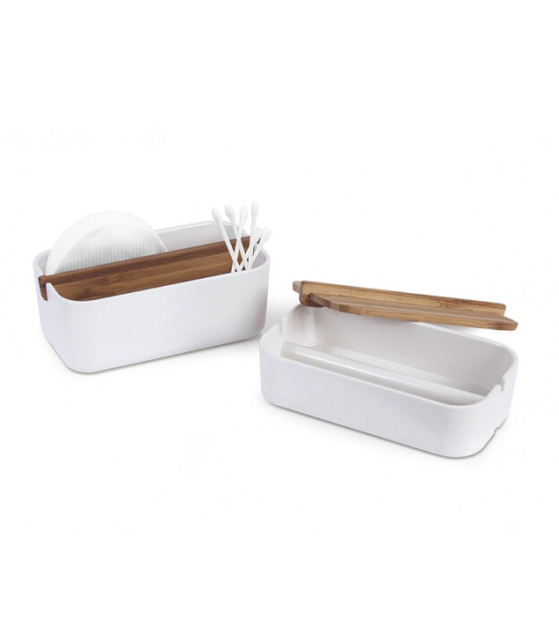 Lexon Zen Pamuk Kutusu // Bamboo - White