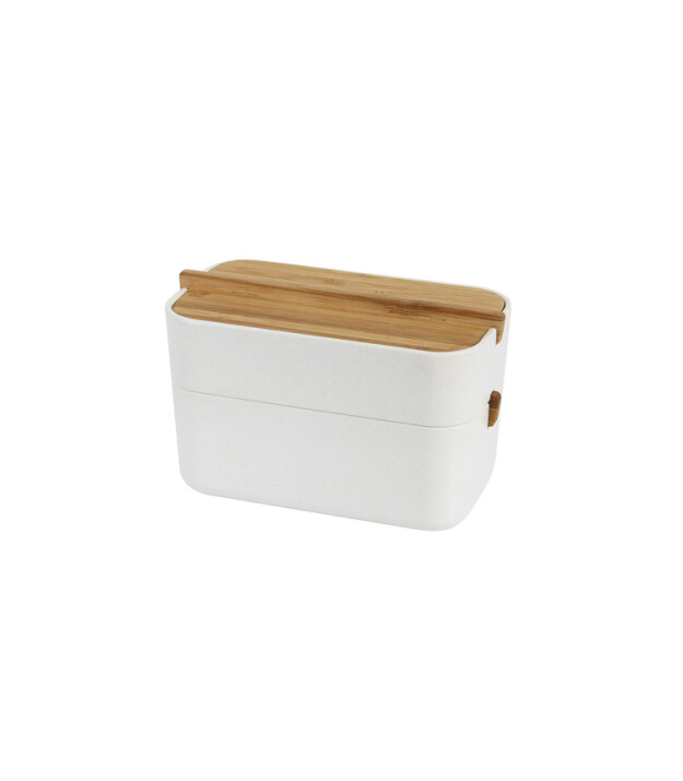 Lexon Zen Pamuk Kutusu // Bamboo - White