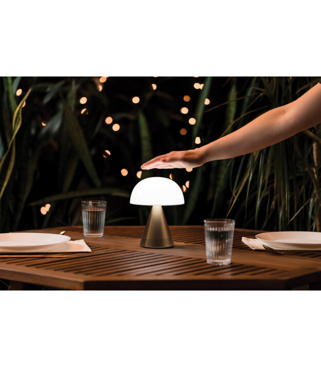Lexon Mina L Led Lamba ve Bluetooth Hoparl&ouml;r // Al&uuml;minyum