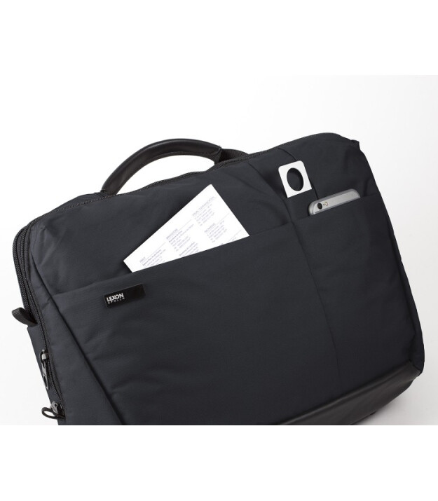 Lexon Apollo Bisiklet & Laptop &Ccedil;antası // Siyah