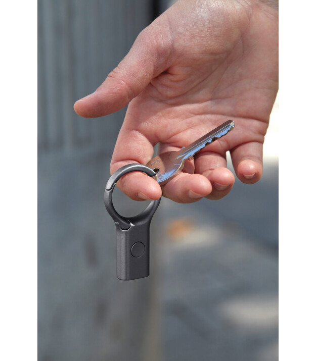 Lexon Nomaday Light Işıklı Anahtarlık // Metalik Gri