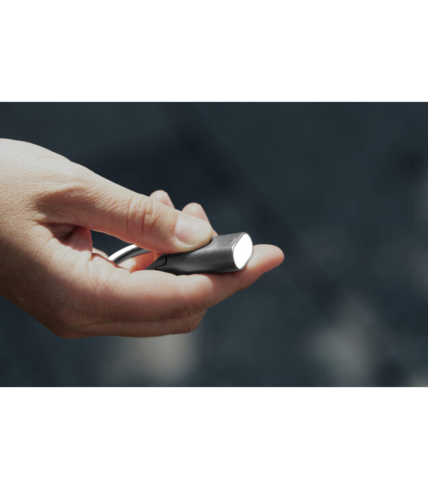 Lexon Nomaday Light Işıklı Anahtarlık // Metalik Gri