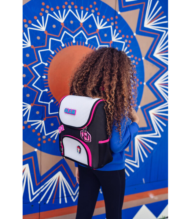 Light Plus Nine Student Sırt &Ccedil;antası // Neon Pink