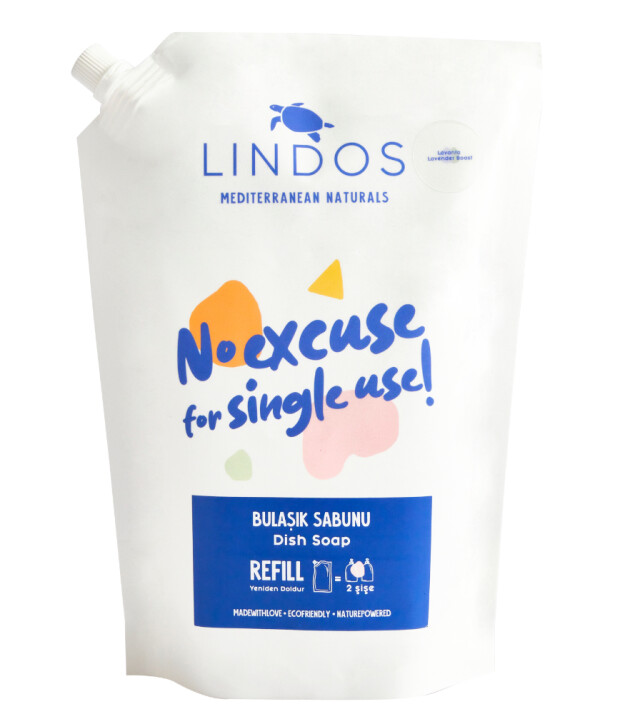 Lindos Bulaşık Makinesi Jel Temizleyici REFILL (1200 ml)