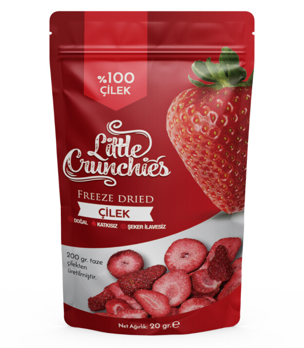 Little Crunchies Freeze Dried Atıştırmalık // Çilek