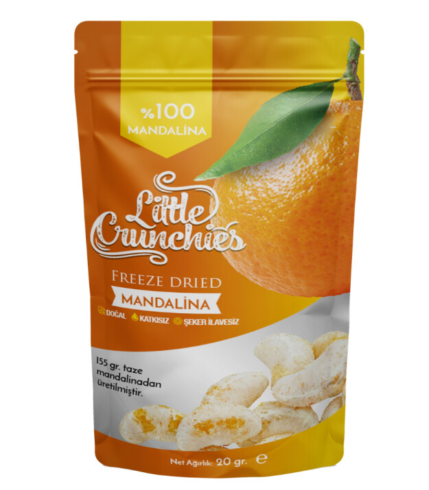 Little Crunchies Freeze Dried Atıştırmalık // Mandalina