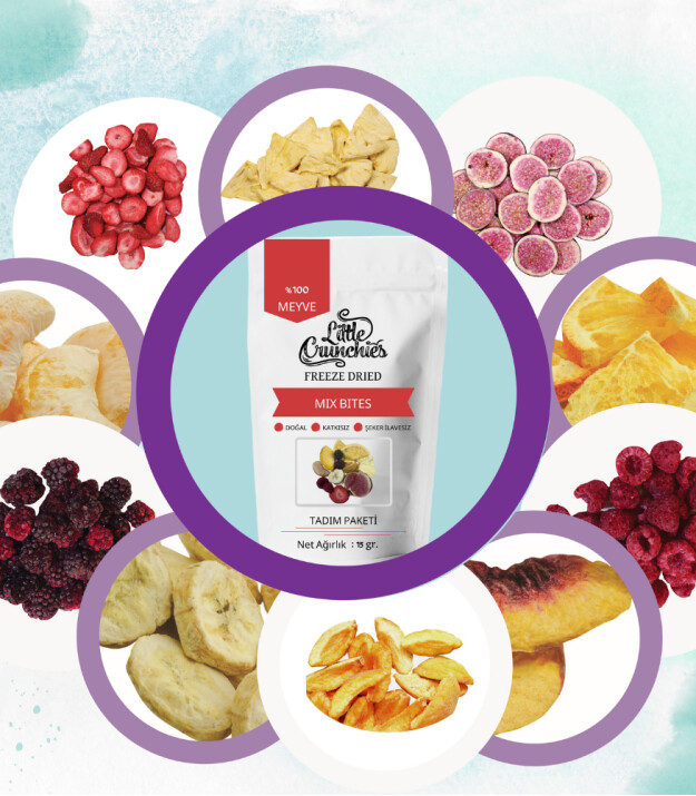Little Crunchies Freeze Dried Atıştırmalık // Mix