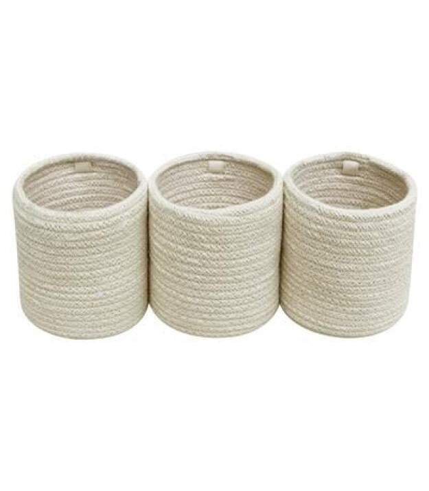 Lorena Canals Bobby Asılabilir Sepet // Vanilya