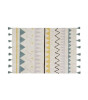 Lorena Canals Azteca Halı // Natural Vintage Mavi (120x160cm)