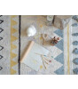 Lorena Canals Azteca Halı // Natural Vintage Mavi (120x160cm)