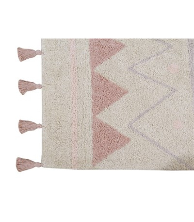 Lorena Canals Azteca Halı // Natural Vintage Nude (140x200cm)