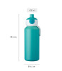 Mepal Pop-Up Campus Drinking Bottle (400 ml) // Pink