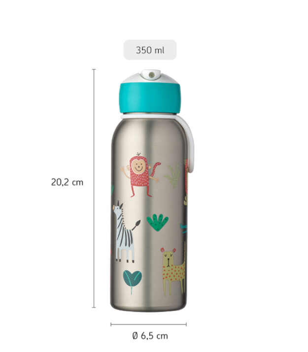 Mepal Insulated Flip-Up Campus Bottle (350 ml) // Dino