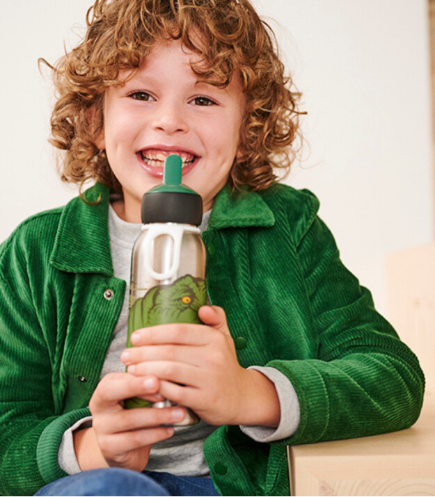 Mepal Insulated Flip-Up Campus Bottle (350 ml) // Dino