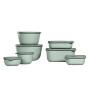 Mepal Set Cirqula Rectangular (500+1000+2000 ml) // Nordic Sage