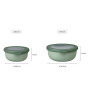 Mepal Set Cirqula Round (350+750+1250+2250 ml) // Nordic Blue