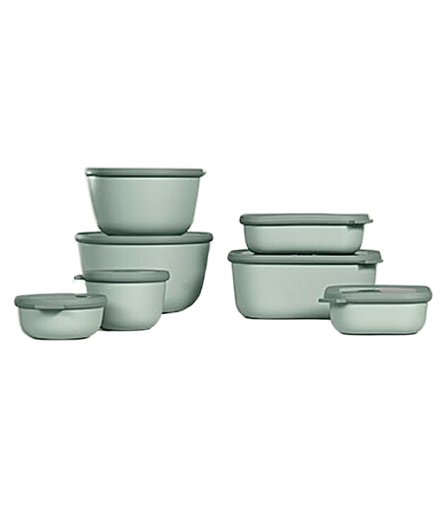 Mepal Set Cirqula Round (350+750+1250+2250 ml) // Nordic Blue