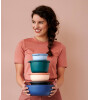 Mepal Set Cirqula Round (350+750+1250+2250 ml) // Nordic Blue
