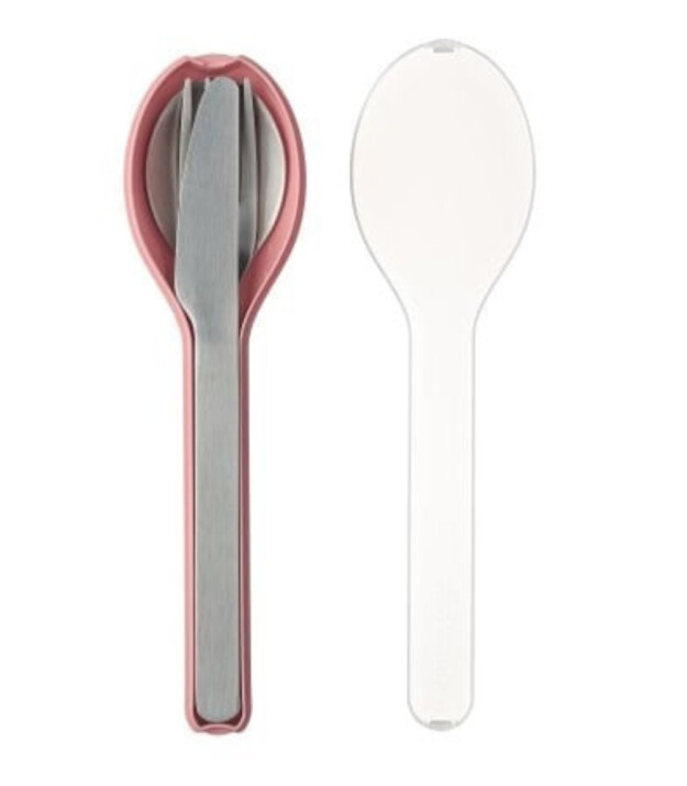 Mepal Ellipse Set Cutlery // Nordic Pink