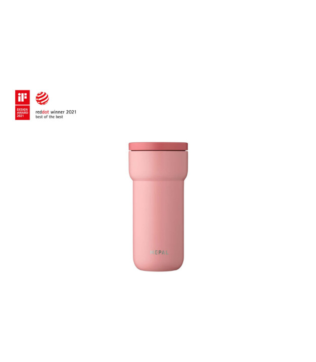 Mepal Insulated Ellipse Mug (475 ml) // Nordic Pink