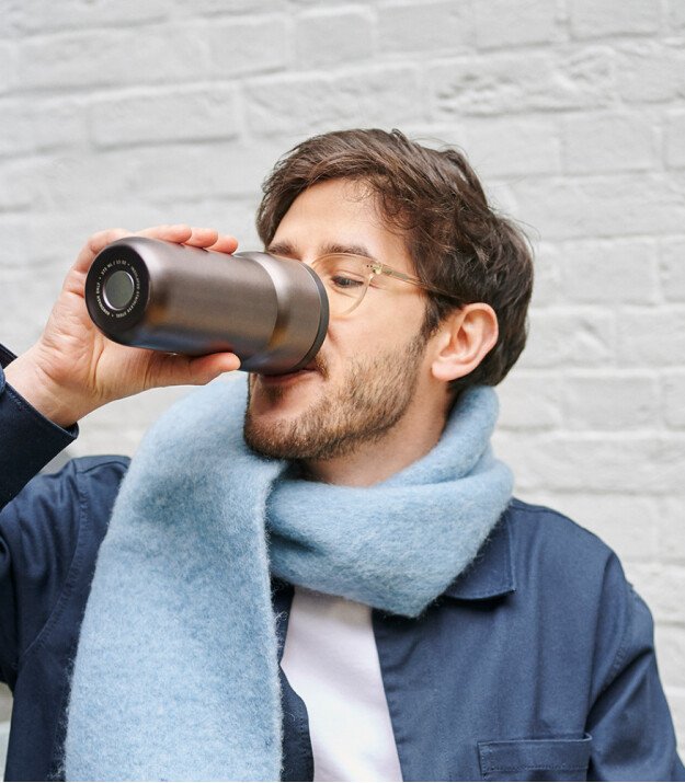 Mepal Insulated Ellipse Mug (375 ml) // Rose Gold