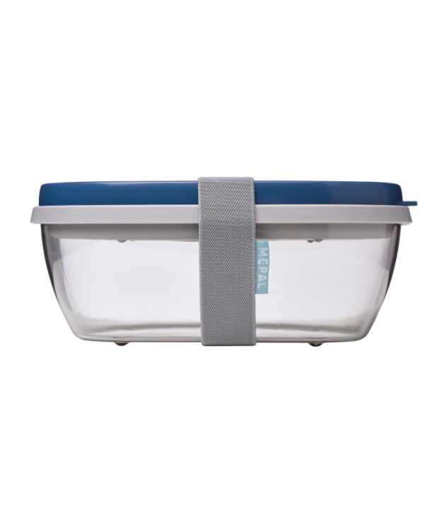 Mepal Ellipse Salad Box // Nordic Blue