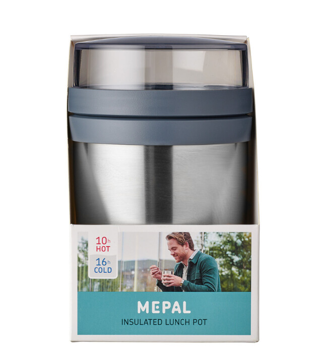 Mepal Insulated Ellipse Lunch Pot // Natural Brushed